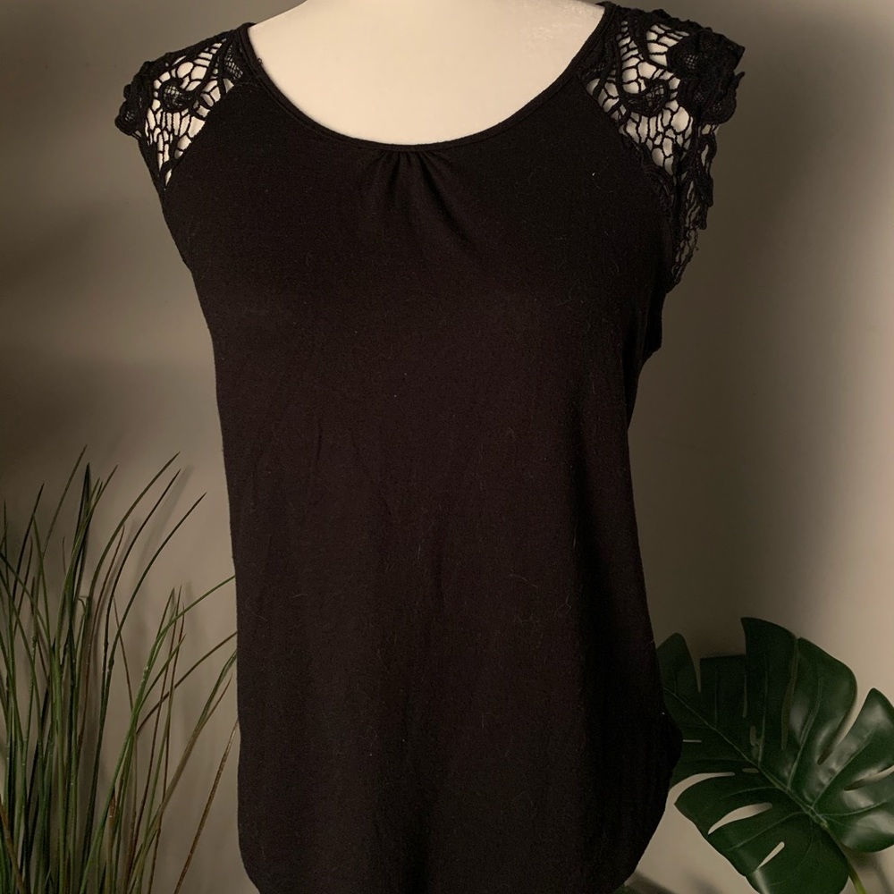 Lace Detailed Top